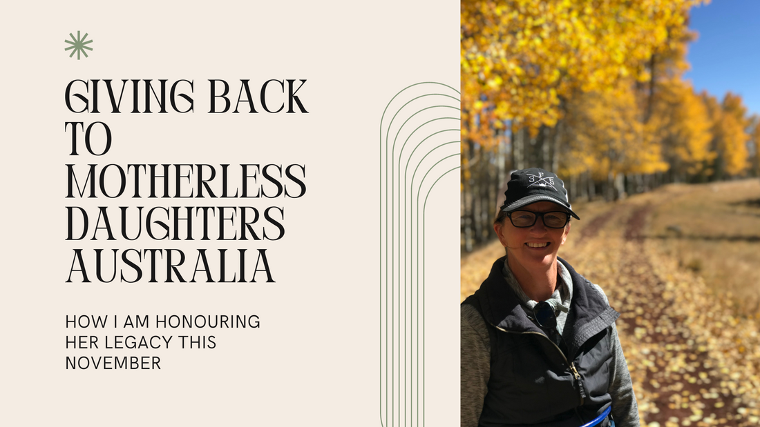 Giving Back to Motherless Daughters Australia