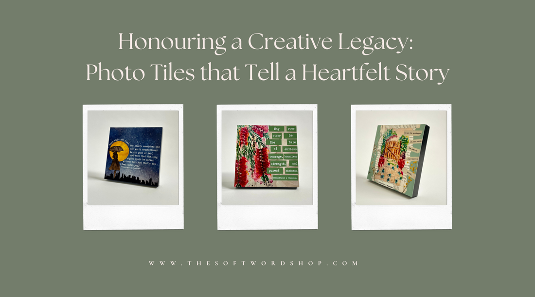 Honouring a Creative Legacy: Photo Tiles that Tell a Heartfelt Story