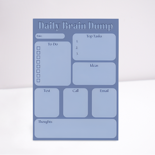 Daily Brain Dump Notepad